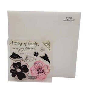 Close to My Heart B1296 Joy Forever Cling Stamp Set
